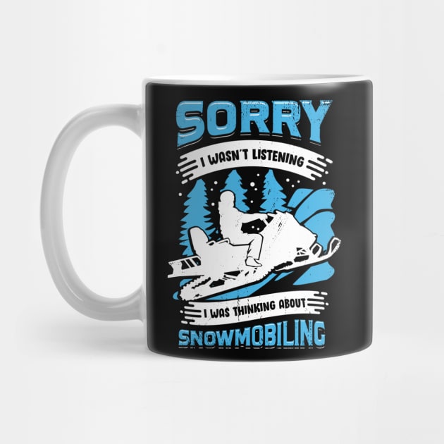 Snowmobiling Motor Sled Snowmobiler Gift by Dolde08